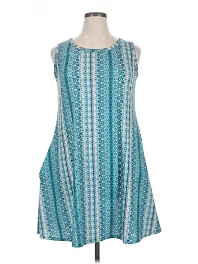Pre-owned Unbranded Casual Dress In Blue