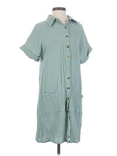 Pre-owned Unbranded Casual Dress In Blue