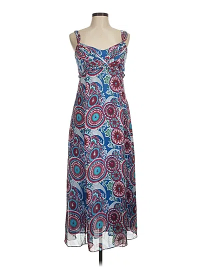 Pre-owned Unbranded Casual Dress In Blue