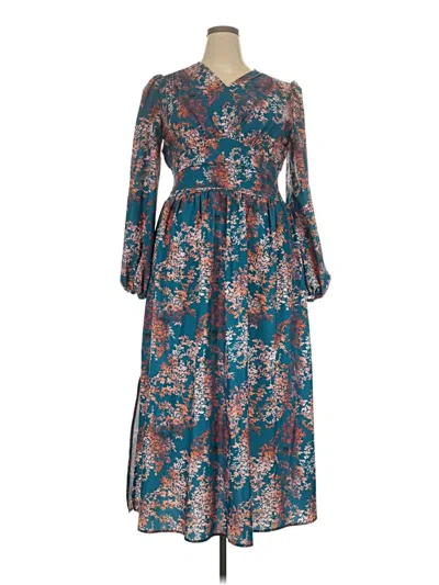 Pre-owned Unbranded Casual Dress In Blue