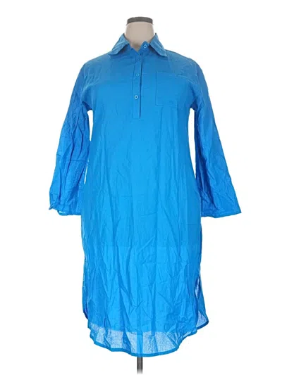 Pre-owned Unbranded Casual Dress In Blue
