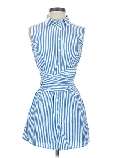Pre-owned Unbranded Casual Dress In Blue