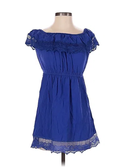 Pre-owned Unbranded Casual Dress In Blue