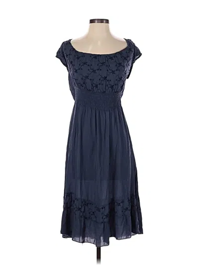 Pre-owned Unbranded Casual Dress In Blue