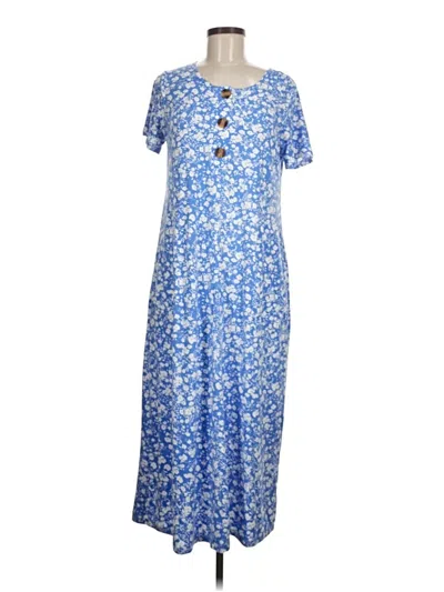 Pre-owned Unbranded Casual Dress In Blue