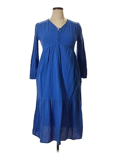 Pre-owned Unbranded Casual Dress In Blue