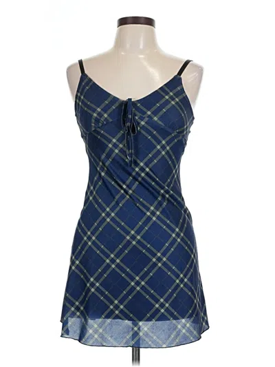 Pre-owned Unbranded Casual Dress In Blue