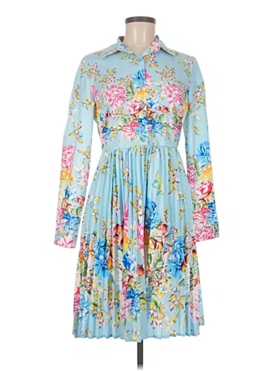 Pre-owned Unbranded Casual Dress In Blue