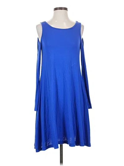 Pre-owned Unbranded Casual Dress In Blue