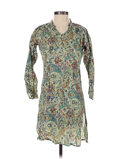Pre-owned Unbranded Casual Dress In Blue