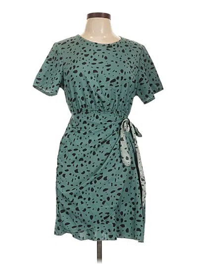 Pre-owned Unbranded Casual Dress In Blue