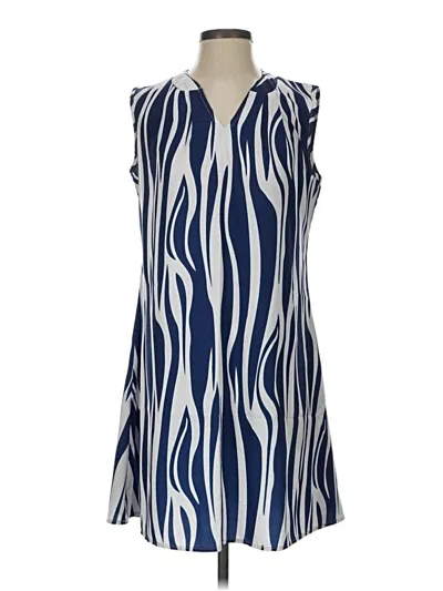 Pre-owned Unbranded Casual Dress In Blue