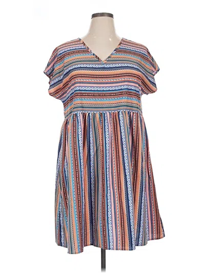 Pre-owned Unbranded Casual Dress In Blue