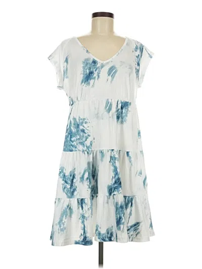 Pre-owned Unbranded Casual Dress In Blue