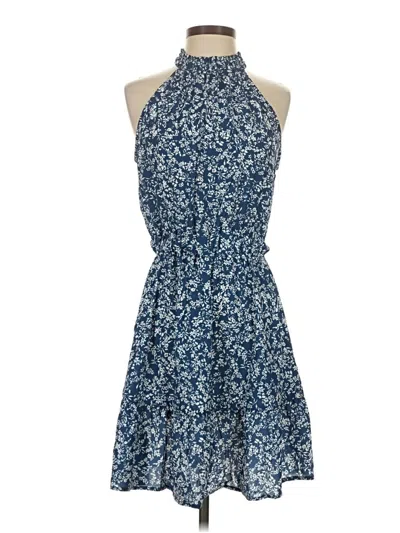Pre-owned Unbranded Casual Dress In Blue