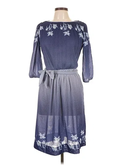 Pre-owned Unbranded Casual Dress In Blue
