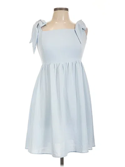 Pre-owned Unbranded Casual Dress In Blue