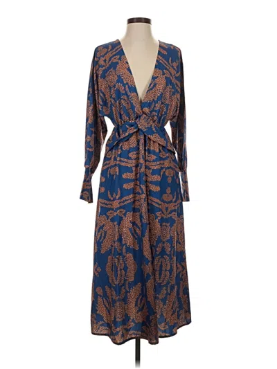Pre-owned Unbranded Casual Dress In Blue