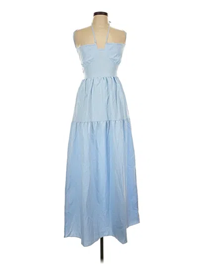 Pre-owned Unbranded Casual Dress In Blue