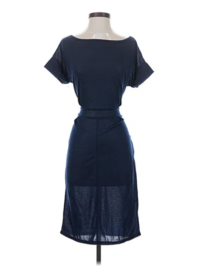 Pre-owned Unbranded Casual Dress In Blue