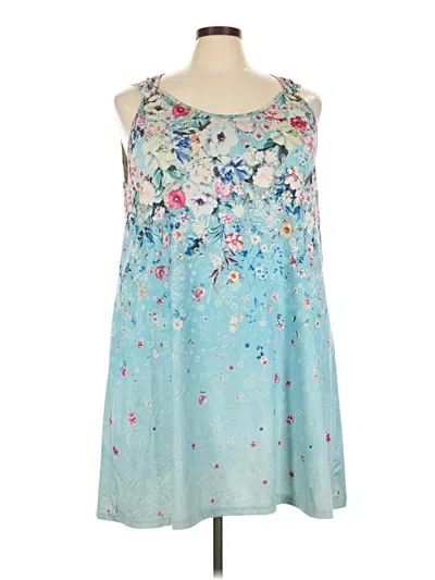 Pre-owned Unbranded Casual Dress In Blue
