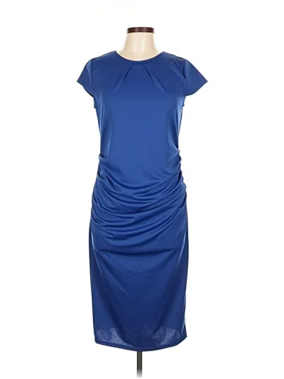 Pre-owned Unbranded Casual Dress In Blue