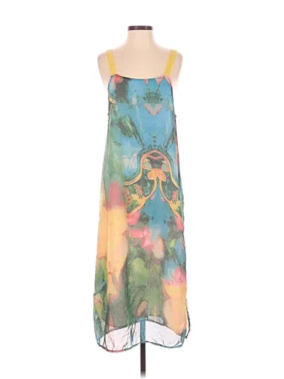Pre-owned Unbranded Casual Dress In Blue
