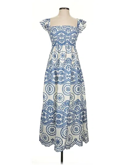 Pre-owned Unbranded Casual Dress In Blue