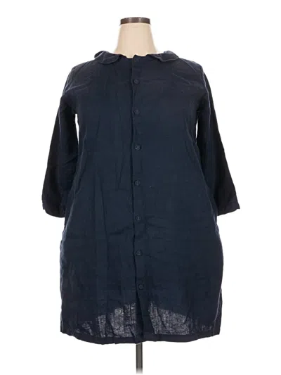 Pre-owned Unbranded Casual Dress In Blue