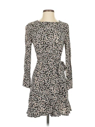 Pre-owned Unbranded Casual Dress In Brown