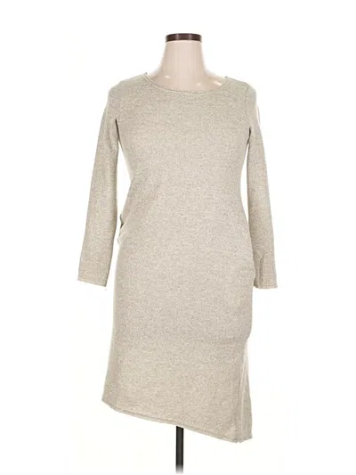 Pre-owned Unbranded Casual Dress In Brown