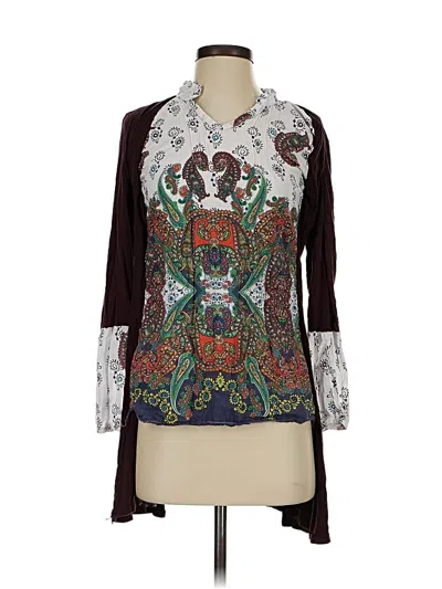 Pre-owned Unbranded Casual Dress In Brown