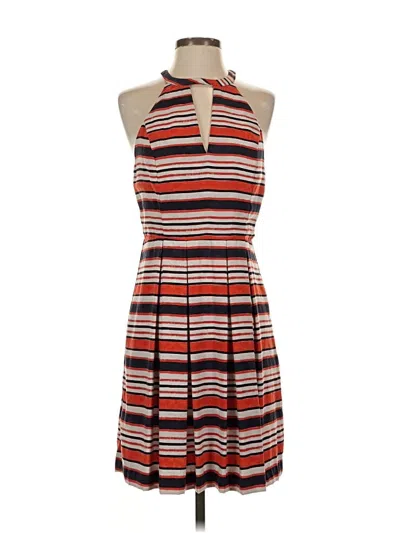 Pre-owned Unbranded Casual Dress In Brown