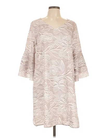 Pre-owned Unbranded Casual Dress In Brown