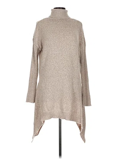 Pre-owned Unbranded Casual Dress In Brown
