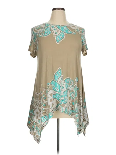 Pre-owned Unbranded Casual Dress In Brown
