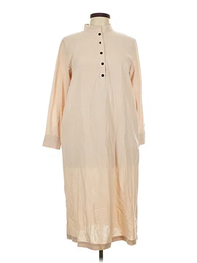 Pre-owned Unbranded Casual Dress In Brown