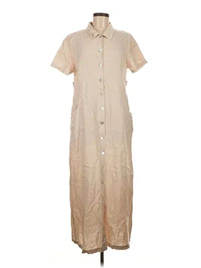 Pre-owned Unbranded Casual Dress In Brown