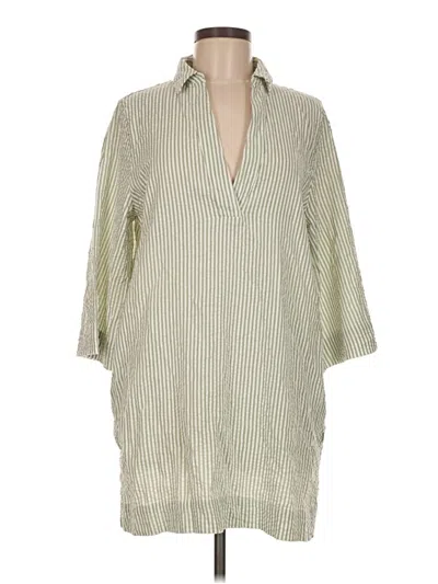 Pre-owned Unbranded Casual Dress In Brown