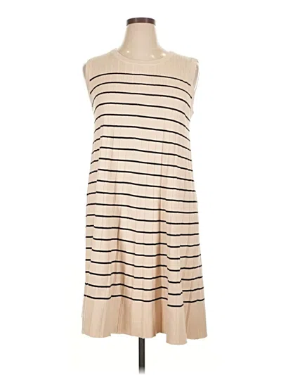 Pre-owned Unbranded Casual Dress In Brown