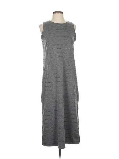 Pre-owned Unbranded Casual Dress In Gray