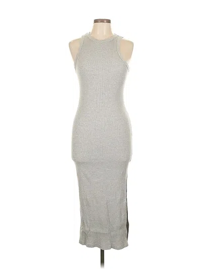 Pre-owned Unbranded Casual Dress In Gray