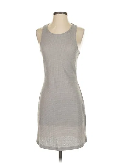 Pre-owned Unbranded Casual Dress In Gray