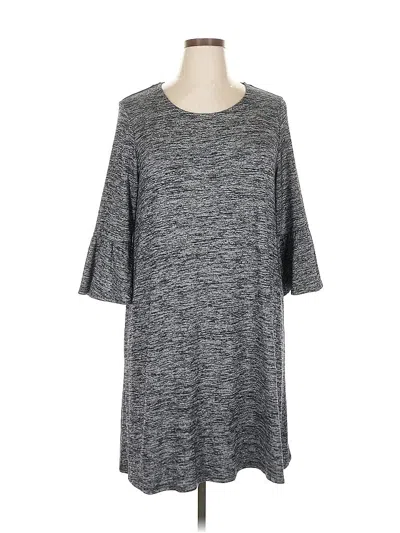 Pre-owned Unbranded Casual Dress In Gray