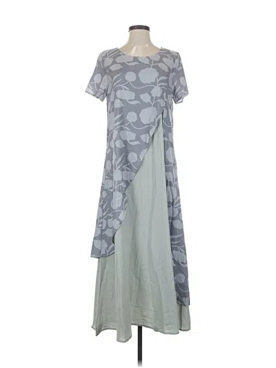 Pre-owned Unbranded Casual Dress In Gray