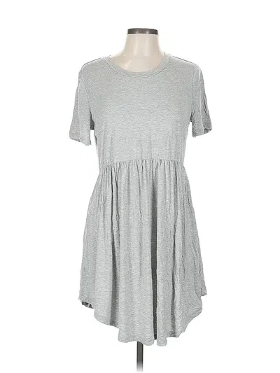 Pre-owned Unbranded Casual Dress In Gray