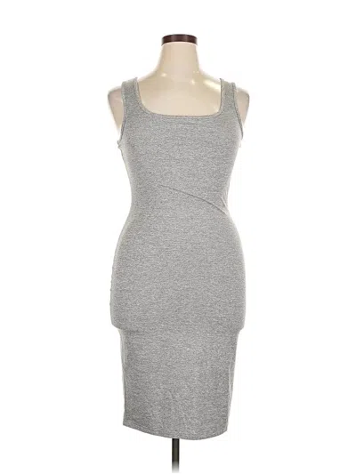 Pre-owned Unbranded Casual Dress In Gray