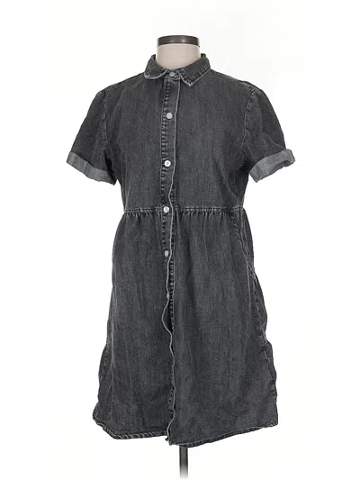 Pre-owned Unbranded Casual Dress In Gray