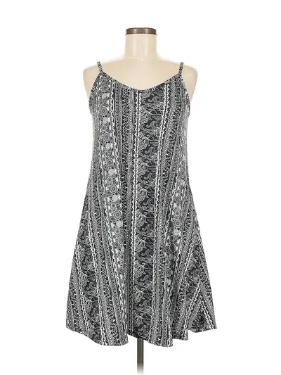 Pre-owned Unbranded Casual Dress In Gray