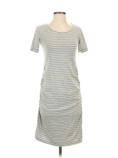 Pre-owned Unbranded Casual Dress In Gray
